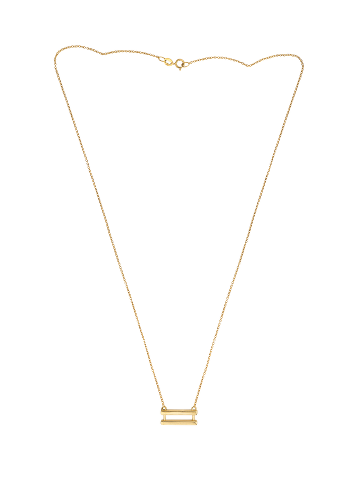 Equality symbol necklace