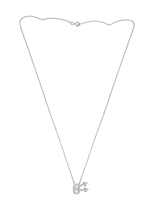 Pavé gay symbol necklace photo