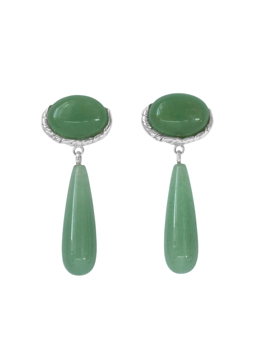 Embleme grande aventurine earrings photo