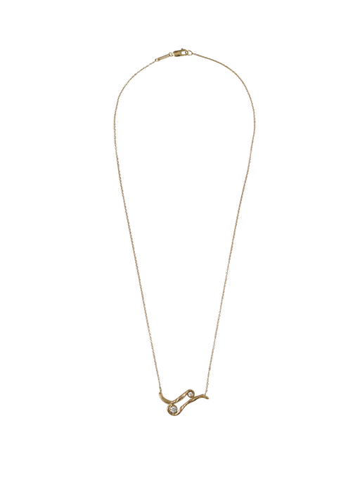 Node diamond necklace photo