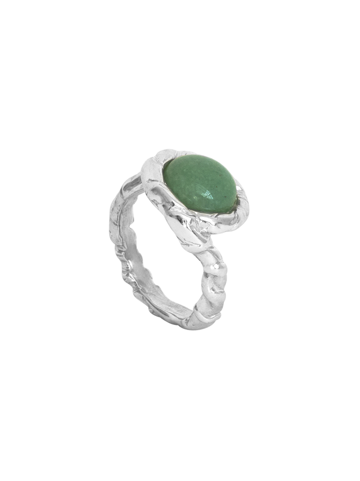 Lago aventurine ring