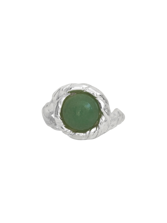 Lago aventurine ring