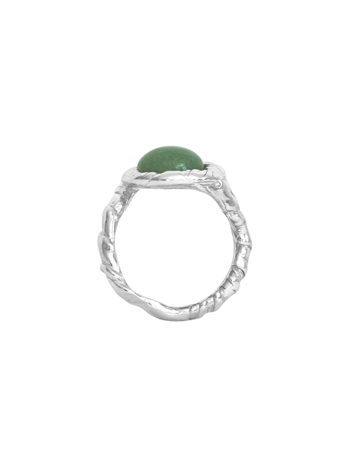 Lago aventurine ring