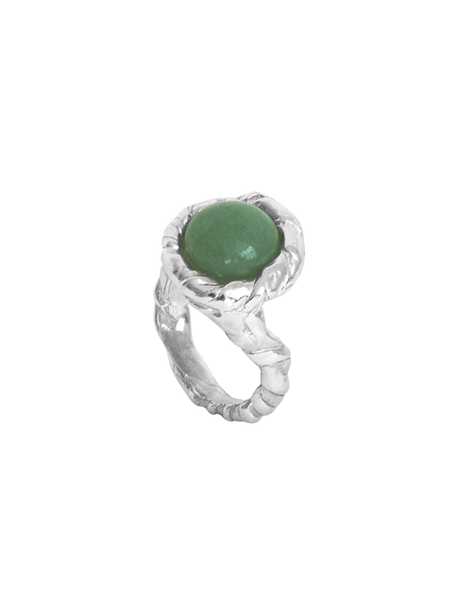 Lago aventurine ring photo