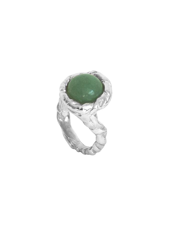 Lago aventurine ring