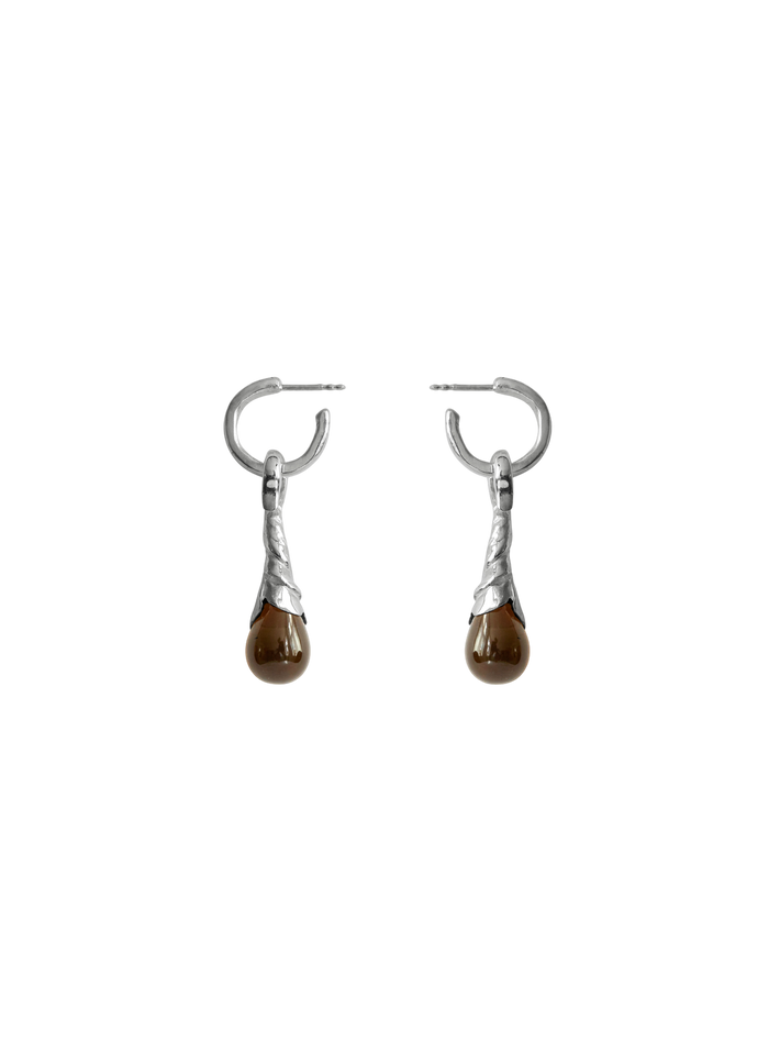 Swan earrings