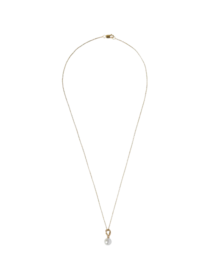 Loop pearl necklace