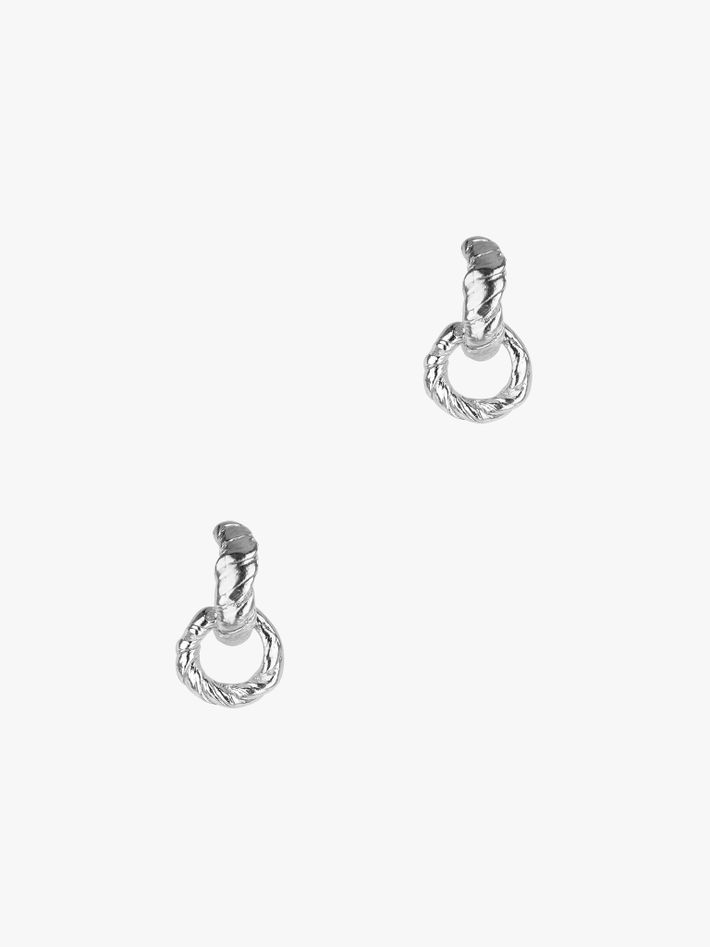 Element hoop earrings