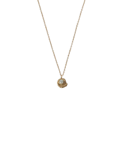 Fern diamond necklace photo