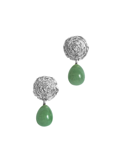 Breton aventurine earrings photo