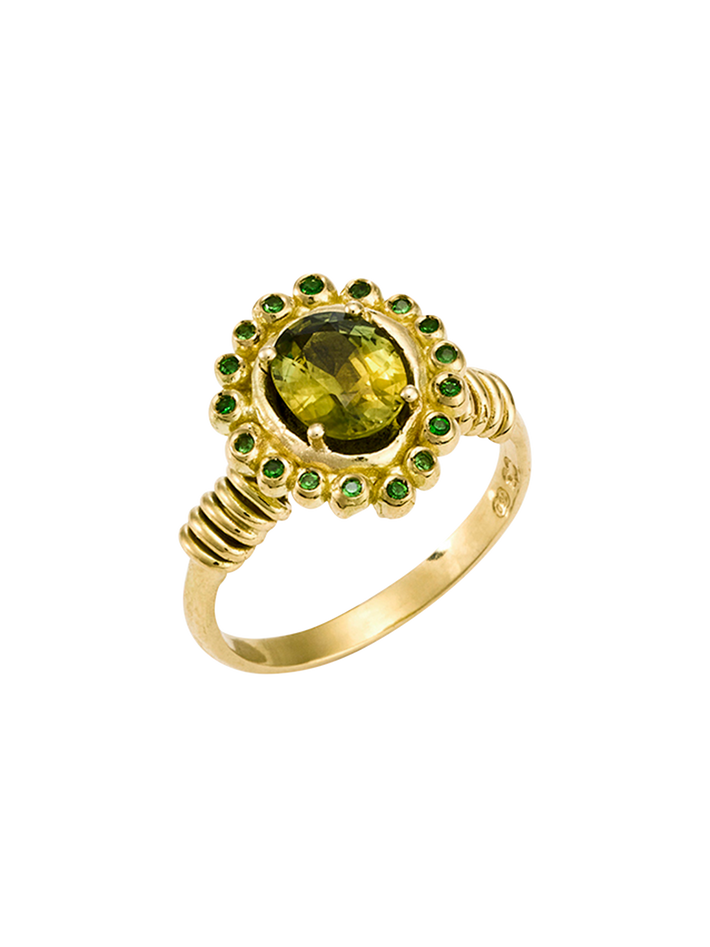 Eranthe ring - 18k solid gold