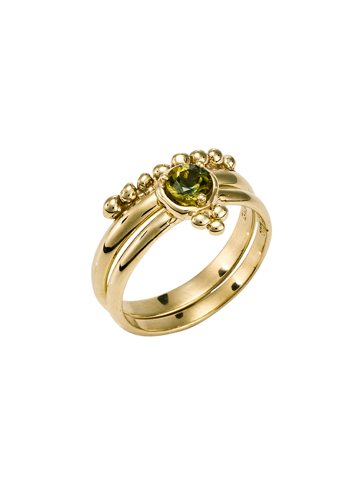 Juliet stack ring - 18k solid gold