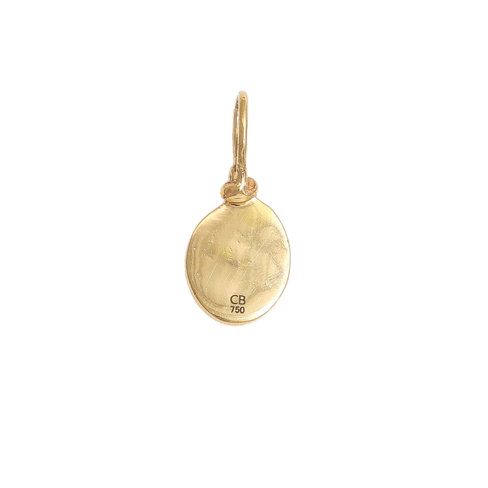 Peristera pendant with diamonds - 18k solid gold