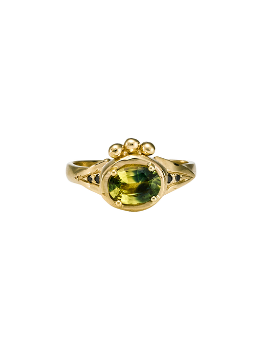 Marica ring - 18k solid gold photo