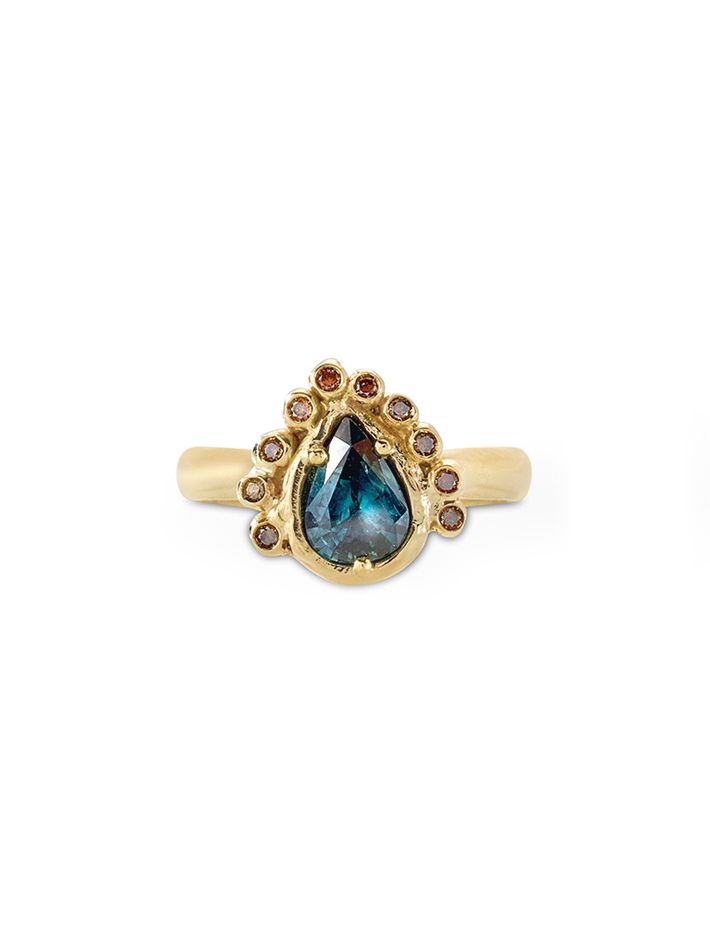 Hathor ring - 18ct