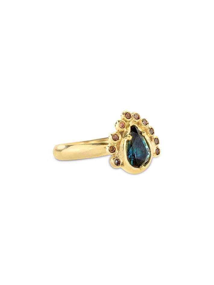 Hathor ring - 18ct