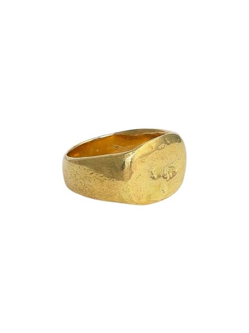 Amyclides signet ring - solid gold photo