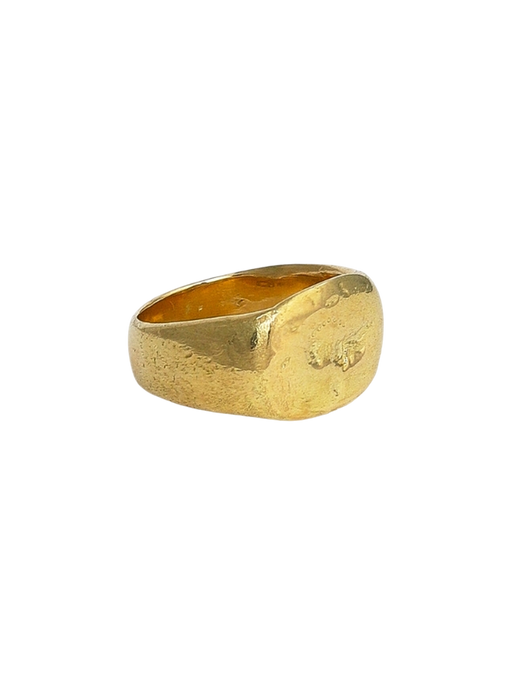 Amyclides signet ring - solid gold photo