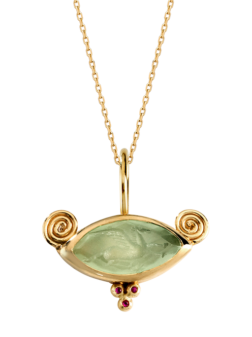 Alcyone pendant - 18k solid gold photo