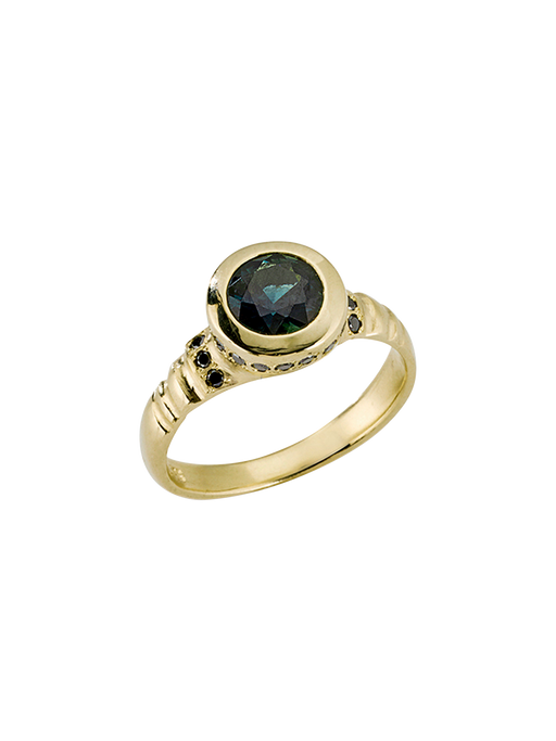 Assuan ring - 18k solid gold photo