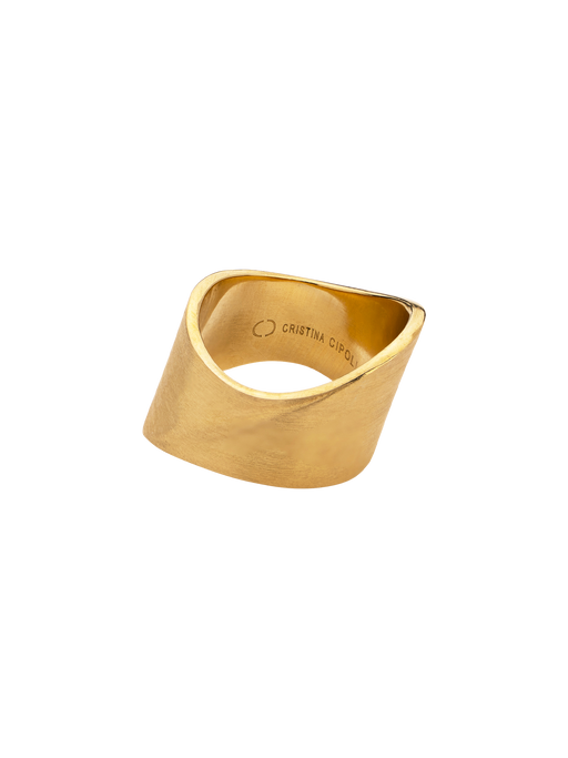 Sharch solid ring gold photo