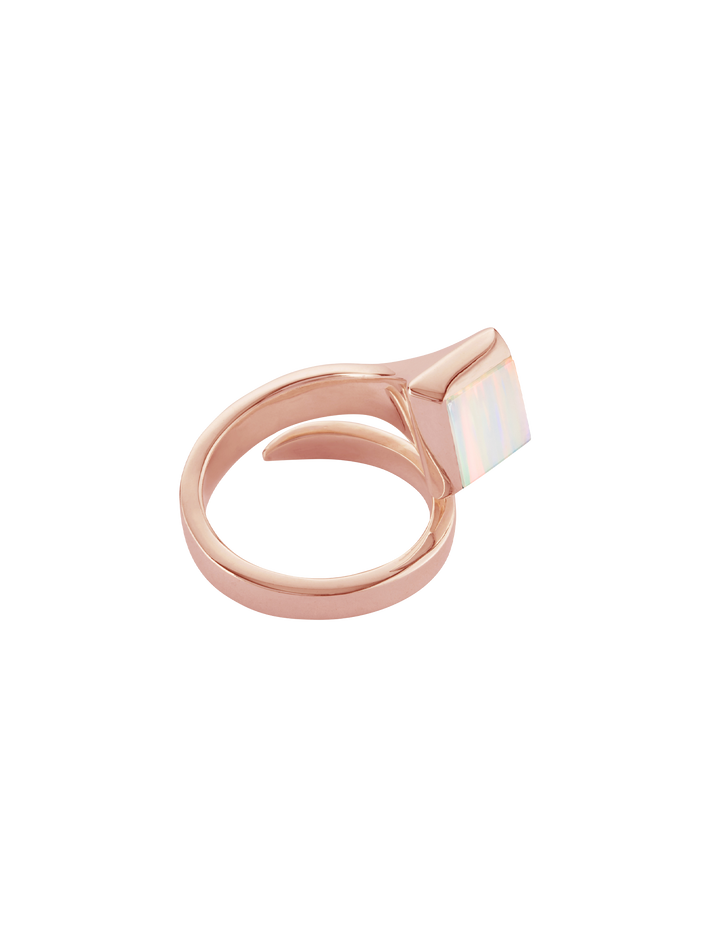 Amazon ring pink with opal
