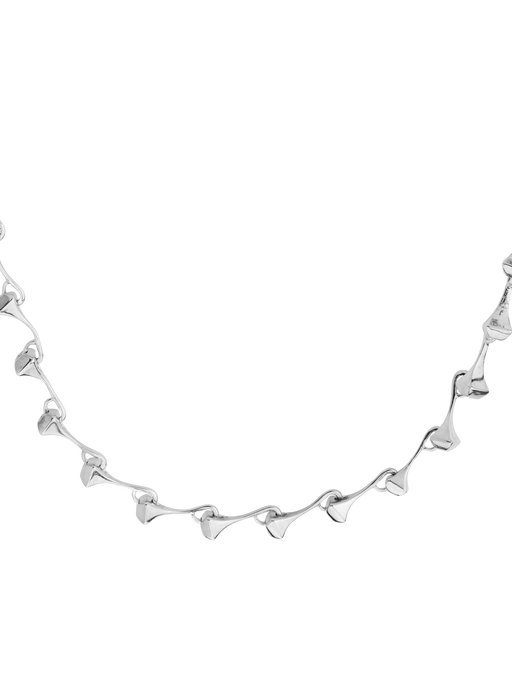 Amazon long necklace silver photo