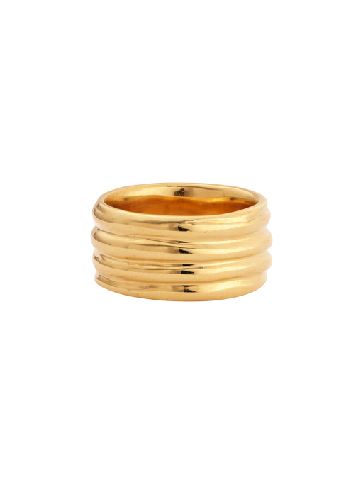 18k eternal pinky band in fairmined gold photo