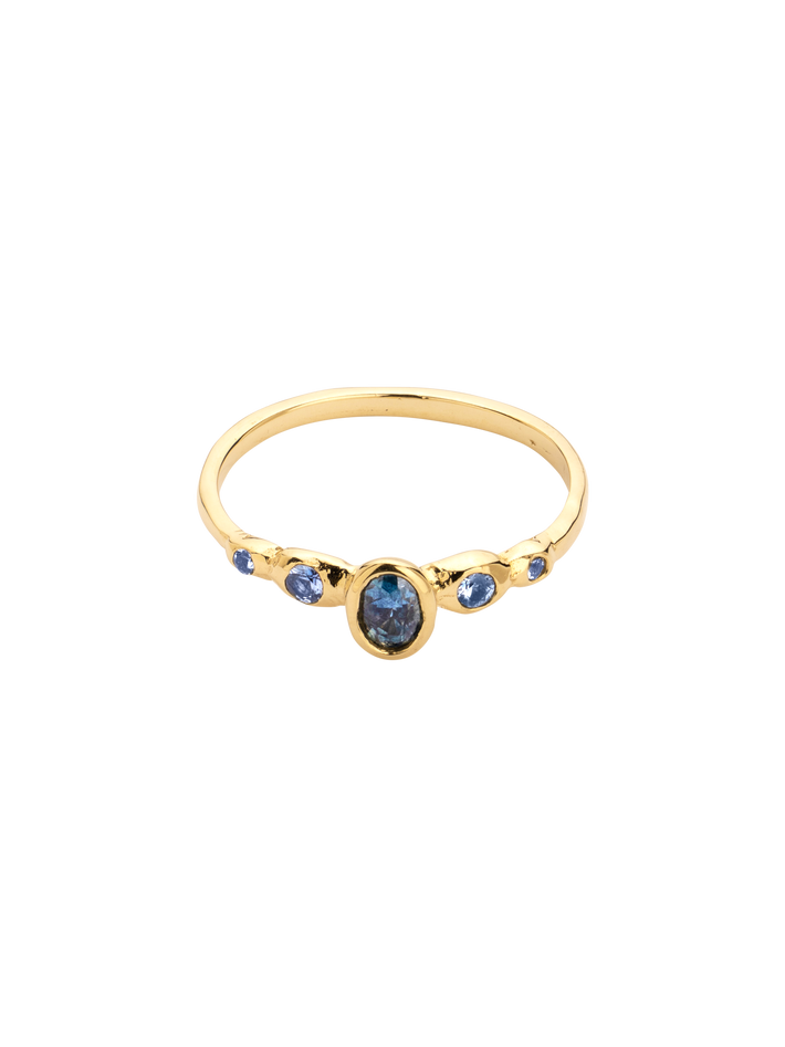 Athena sapphire ring