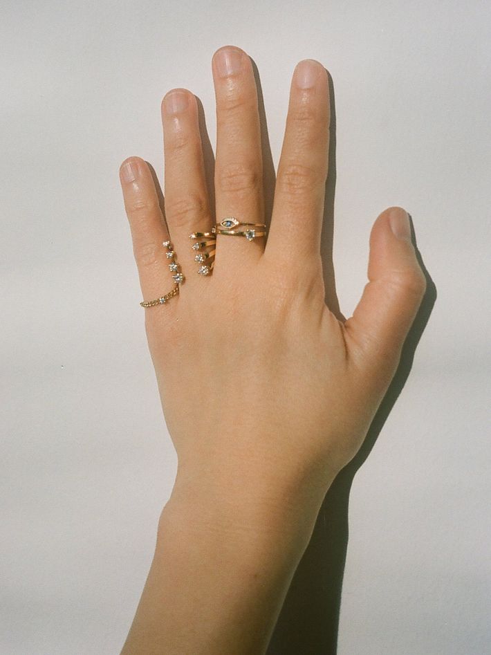 Diamond chain ring by Delfina Delettrez | Finematter