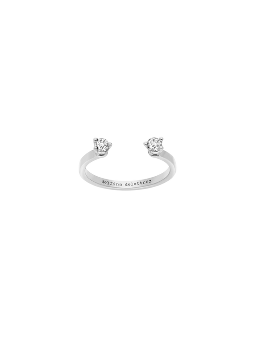 Diamond dots ring photo