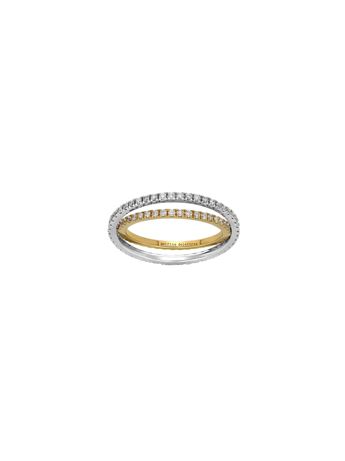 Tourbillion pavè ring