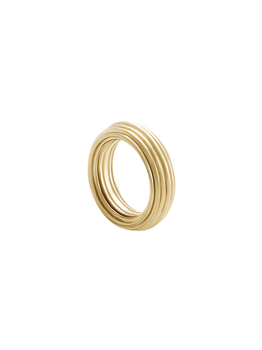 Akari ring - gold vermeil photo