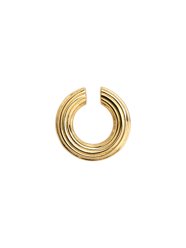 Dunes oceano ear cuff - gold vermeil