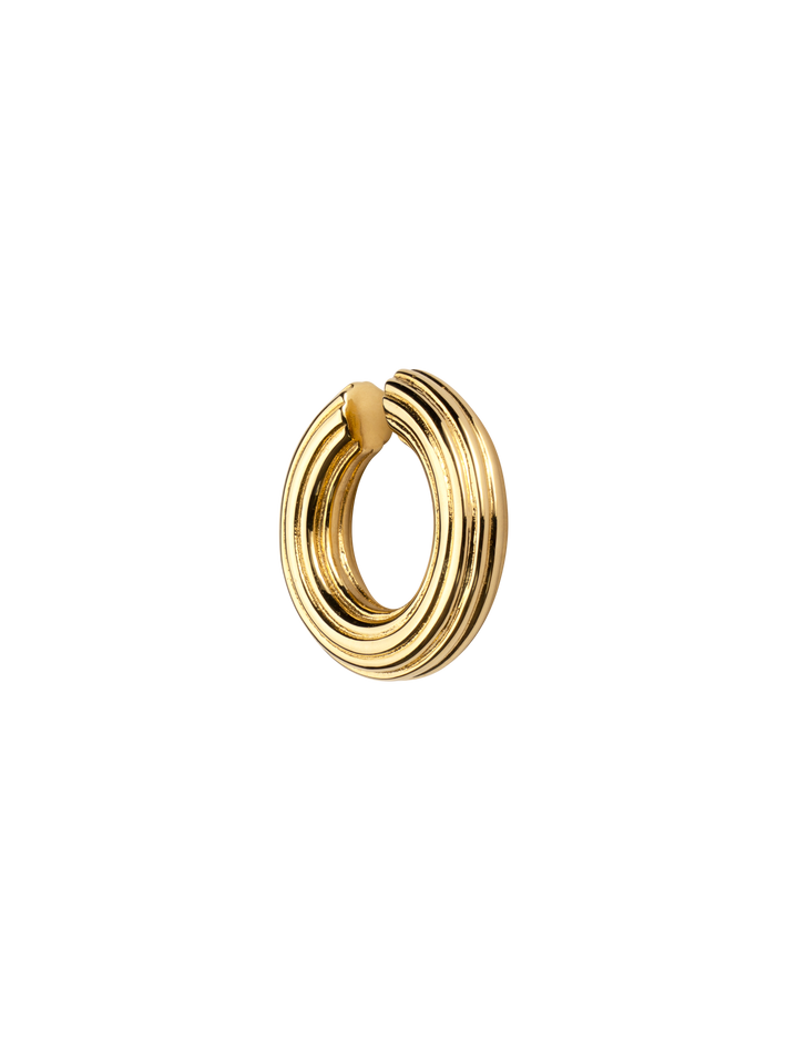 Dunes oceano ear cuff - gold vermeil