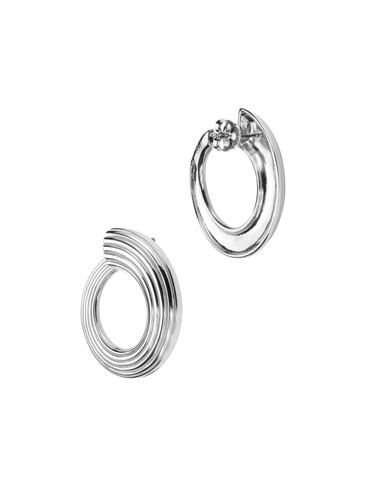 Croissance illimitée earrings - sterling silver