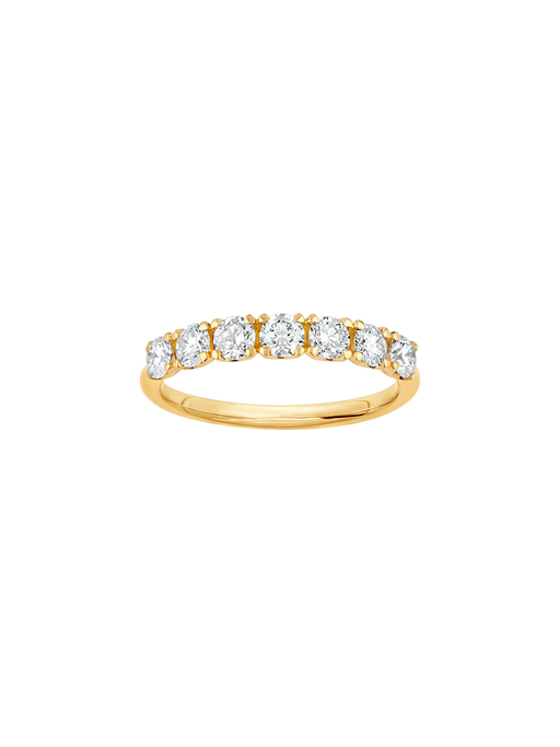 Primrose diamond half eternity ring photo