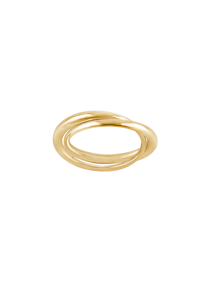 Signature tapering duo ring