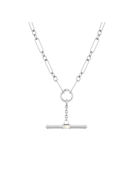 Mother of pearl t-bar necklace photo