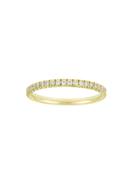 Ella three quarter small lab diamond eternity ring photo