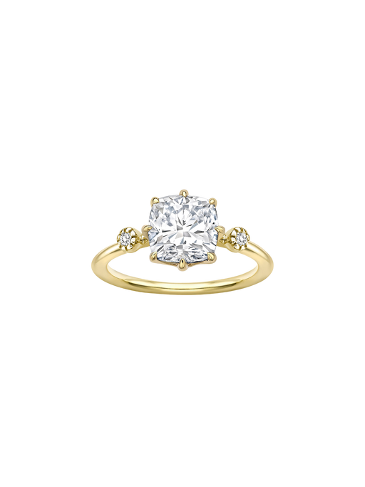 Iris lab-created diamond ring photo