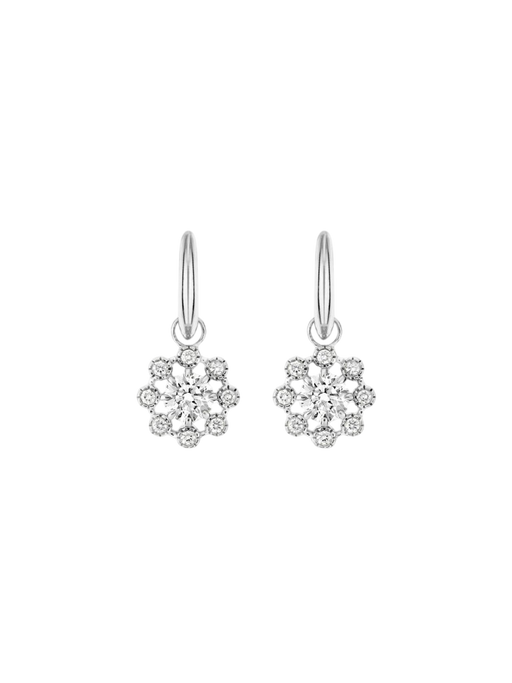 Celandine lab-created diamond drops photo