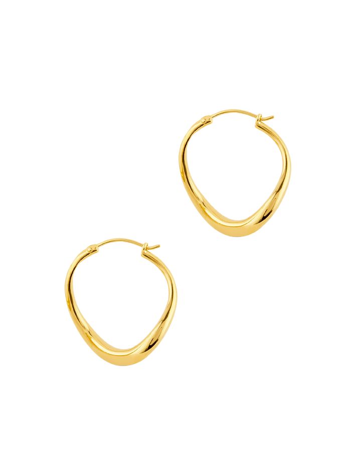 Wave small hoops
