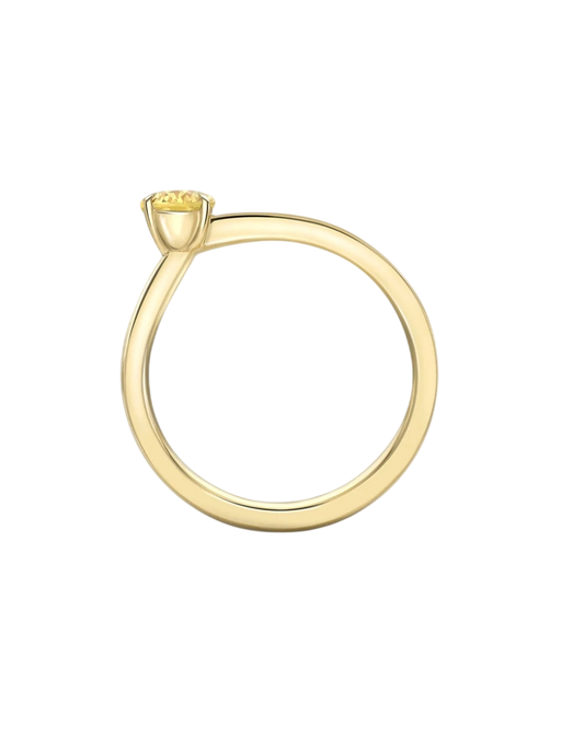 Bit on the Side Yellow & Pink Sapphire Ring photo