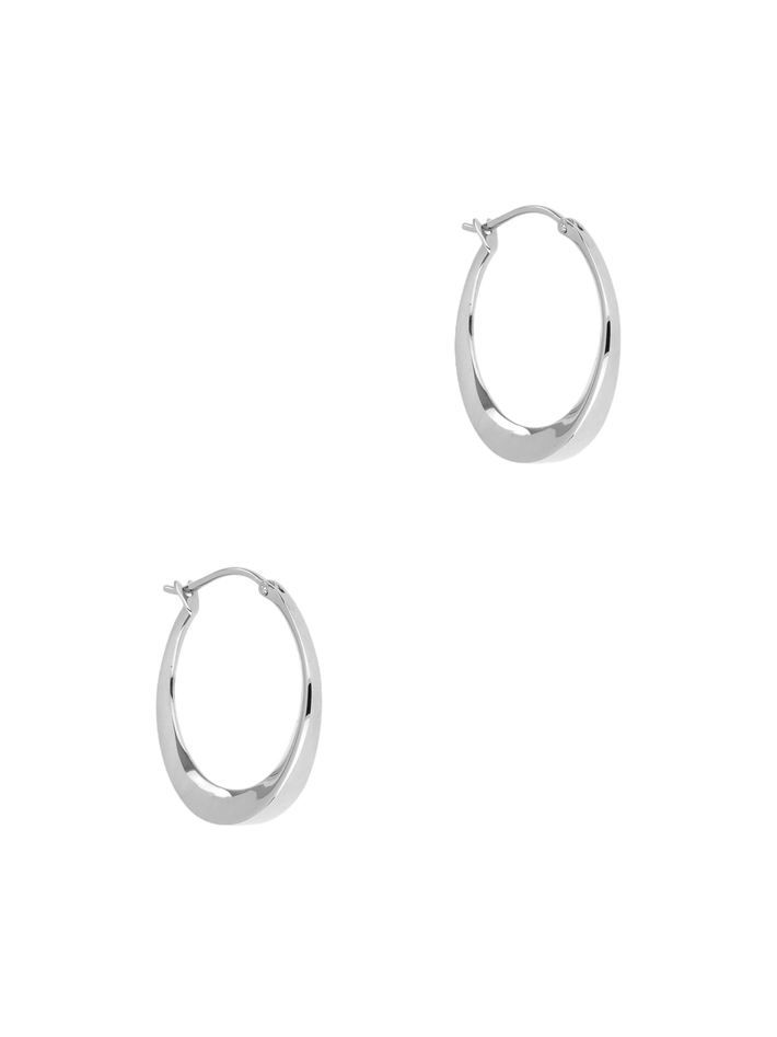 Signature small tapering hoops (Refurbished)