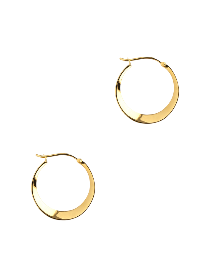 Signature small tapering hoops (Refurbished)