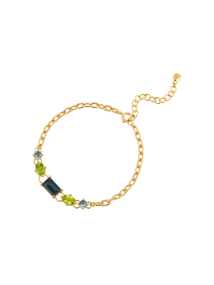 Gem-set bracelet