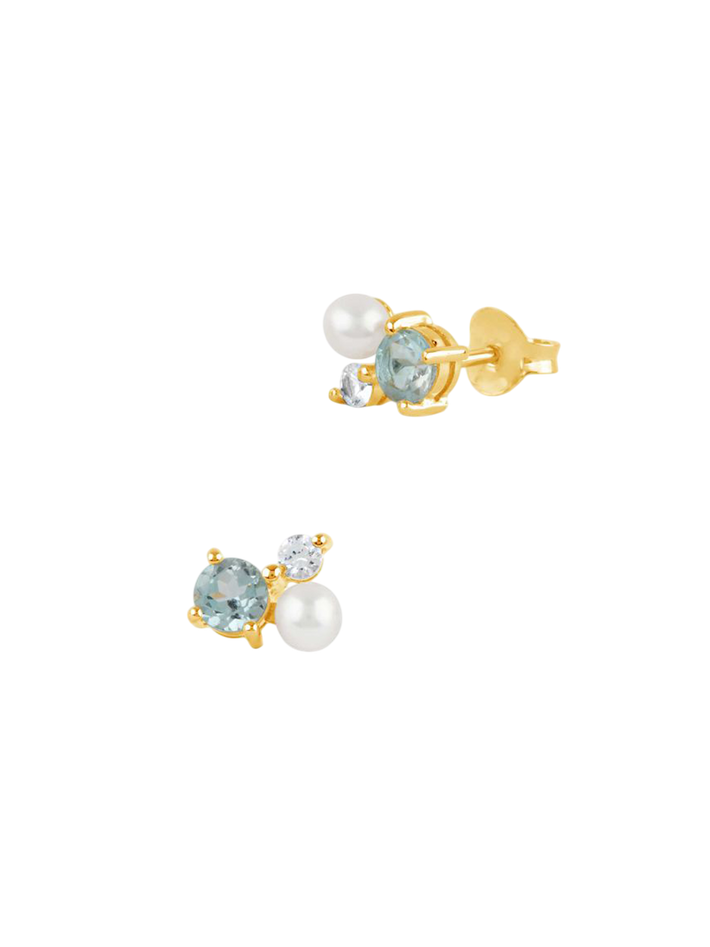 Gem-drop trilogy studs