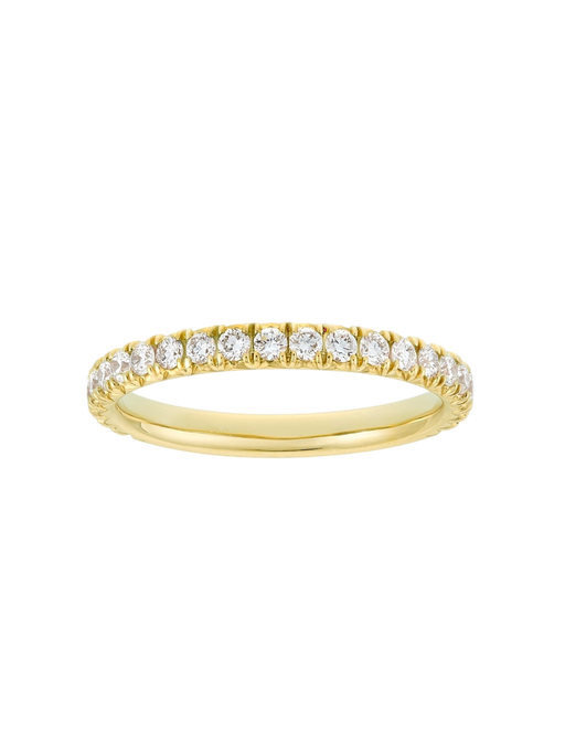 Ella three quarter medium lab diamond eternity ring photo