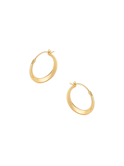 Signature Rhea Click Hoop Earrings photo